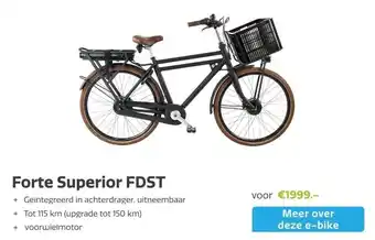 Stella fietsen Forte superior fdst aanbieding