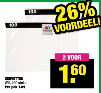 Big Bazar Servetten aanbieding