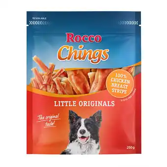 Zooplus Voordeelpakket rocco chings originals voor een speciale prijs! - nieuw: kipfilet in korte reepjes 12 x 250 g aanbieding