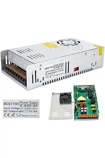 Amazon 48V 12.5A 600W AC-DC Switch Mode Power Supply 48V Switch Mode Power Supply, Transformator Converter, voor industriële automat aanbieding