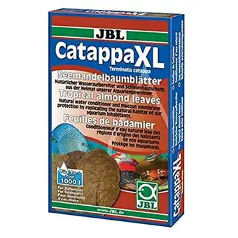 Amazon JBL Catappa 2519800 Zeeamandelboombladeren voor zoetwateraquaria, 10 stuks, XL aanbieding