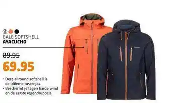 Bever Gale Softshell Ayacucho Tussenjas aanbieding