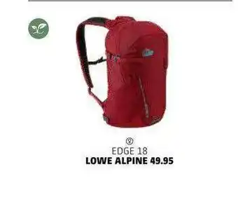 Bever Edge 18 Lowe Alpine aanbieding