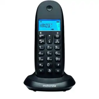 MediaMarkt Motorola C1001cb+ Dect Mono Zwart aanbieding