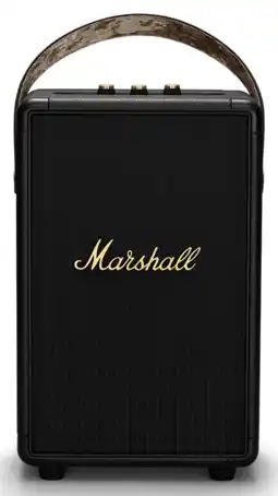 MediaMarkt Marshall Tufton Bluetooth Black & Brass aanbieding