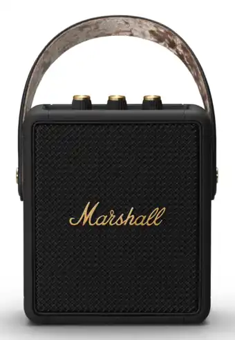 MediaMarkt Marshall Stockwell Ii Bluetooth Black & Brass aanbieding