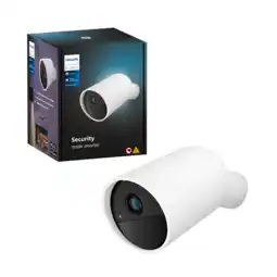 MediaMarkt Philips Hue Philips Hue Secure Beveiligingscamera Met Batterij Wit aanbieding