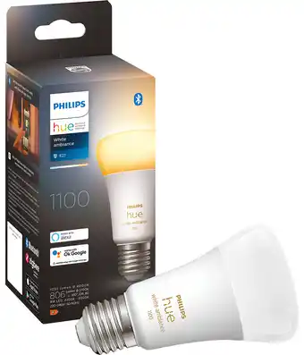 MediaMarkt Philips Hue Standaardlamp E27 1100lm Wa aanbieding