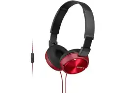 MediaMarkt Sony Mdr-zx310ap Rood aanbieding