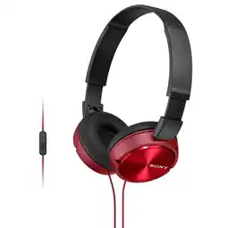 MediaMarkt Sony Mdr-zx310ap Rood aanbieding