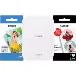 MediaMarkt Canon Zoemini 2 Premium Kit Wit aanbieding