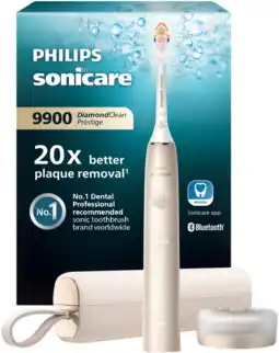 MediaMarkt Philips Hx9992/11 Sonicare Diamondclean Prestige Champagne aanbieding