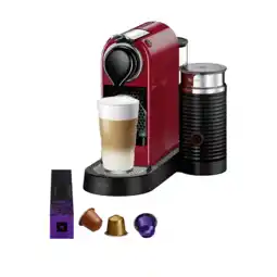 MediaMarkt Krups Nespresso Citiz & Milk Xn7615 - Rood aanbieding