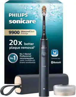 MediaMarkt Philips Hx9992/12 Sonicare Diamondclean Prestige Marineblauw aanbieding