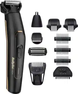 MediaMarkt Babylissmen 11-in-1 Waterproof Carbon Titanium Multi Trimmer Mt860e aanbieding