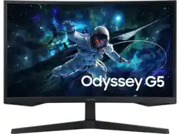 MediaMarkt Samsung Odyssey G5 Ls27cg552euxen - 27 Inch 2560 X 1440 (quad Hd) 1 Ms 165 Hz aanbieding