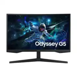 MediaMarkt Samsung Odyssey G5 Ls27cg552euxen - 27 Inch 2560 X 1440 (quad Hd) 1 Ms 165 Hz aanbieding