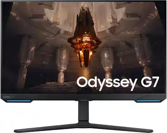 MediaMarkt Samsung Odyssey G7 Ls32bg700euxen - 31.5 Inch 3840 X 2160 (ultra Hd 4k) 1ms 144 Hz aanbieding