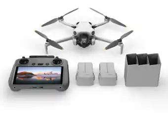 MediaMarkt DJI Mini 4 Pro Fly More Combo - Incl. Rc 2-controller aanbieding