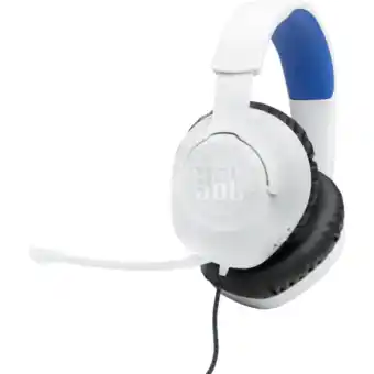 MediaMarkt JBL Quantum 100 Wit/blauw aanbieding