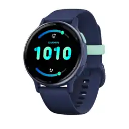 MediaMarkt Garmin Vivoactive 5 Music Blauw/metaal aanbieding