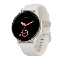 MediaMarkt Garmin Vivoactive 5 Music Ivoor/cream Goud aanbieding