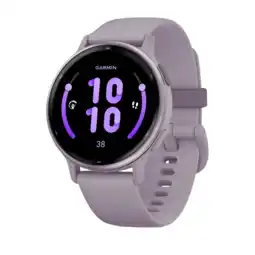 MediaMarkt Garmin Vivoactive 5 Music Paars/metaal aanbieding