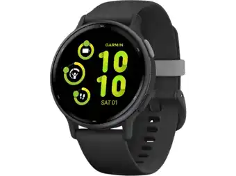 MediaMarkt Garmin Vivoactive 5 Music Zwart/leisteen aanbieding