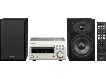 MediaMarkt Denon D-m41dab Silver/black aanbieding