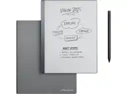 MediaMarkt Remarkable 2 + Marker Plus Book Folio Grijs aanbieding