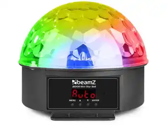 MediaMarkt Beamz Jb90r Ministarball Dmx 9 Colors Irc aanbieding