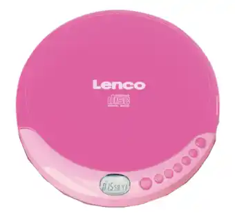 MediaMarkt Lenco Cd-011 Roze aanbieding