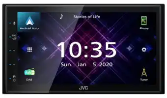 MediaMarkt JVC Kw-m565dbt aanbieding