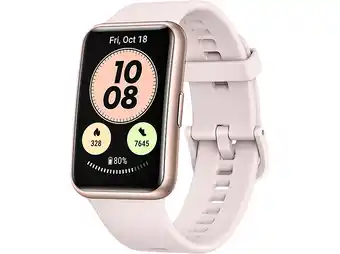 Huawei Watch Fit New Sakura Pink aanbieding bij MediaMarkt