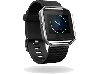 MediaMarkt Fitbit Blaze Classic Zwart L aanbieding