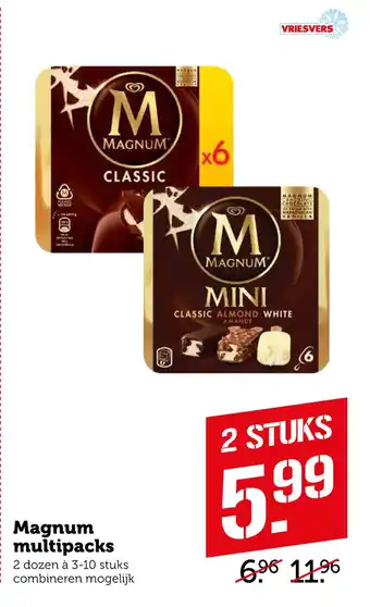 Coop Magnum multipacks aanbieding