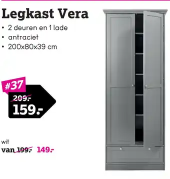 Leen Bakker Legkast Vera aanbieding