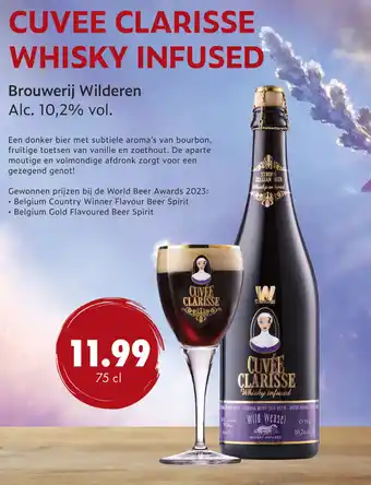 uw topSlijter CUVEE CLARISSE WHISKY INFUSED 75 cl aanbieding