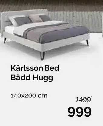 Beter Bed Kårlsson Bed Bädd Hugg 140x200 Cm aanbieding