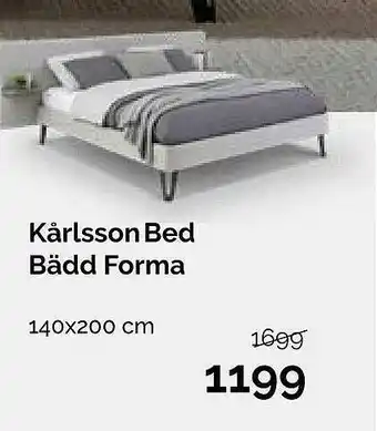 Beter Bed Kårlsson Bed Bädd Forma 140x200 Cm aanbieding