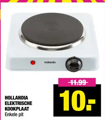 Big Bazar Hollandia elektrische kookplaat aanbieding