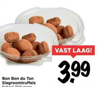 Vomar Voordeelmarkt Bon Bon Du Ton Slagroomtruffels aanbieding