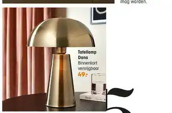 Kwantum Tafellamp Dana aanbieding