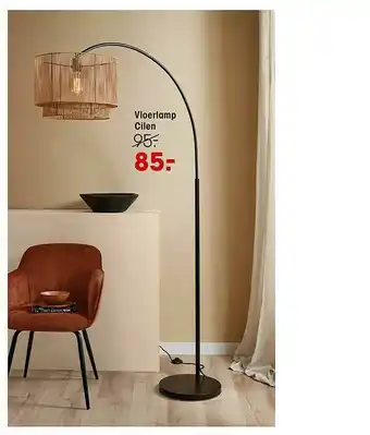 Kwantum Vloerlamp Cilen aanbieding