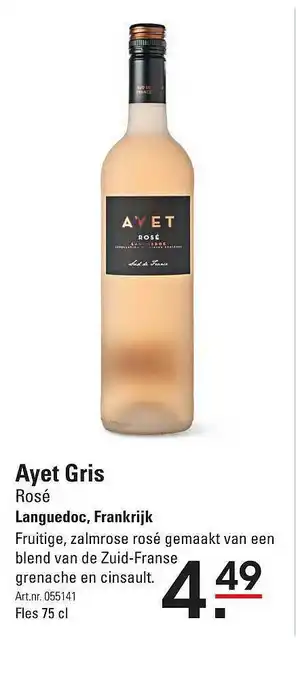 Sligro Ayet Gris Rosé aanbieding