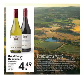 Sligro Grant Burge Benchmark Chardonnay Of Shiraz aanbieding