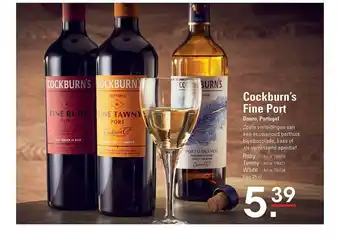 Sligro Cockburn's Fine Port Ruby, Tawny Of White aanbieding