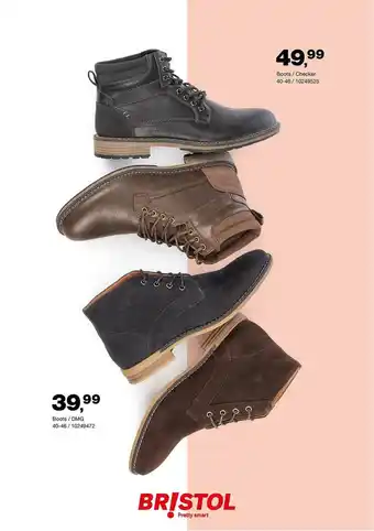 Bristol Boots - Checker Of Boots - DMG aanbieding