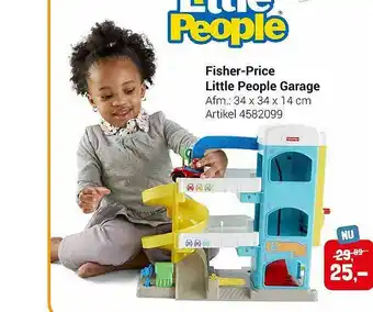 Lobbes Fisher-Price Little People Garage aanbieding