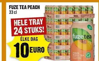 Dirck 3 Fuze Tea Peach aanbieding